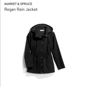 Market & Spruce Rain Jacket!